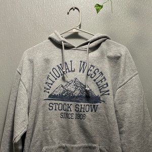 Vintage grey hoodie